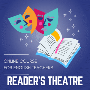 Cours en ligne Théâtral en Anglais (ALS) + Plan de cours complet de 12 leçons pour Collége
